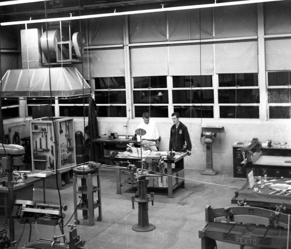 Old Photo Album Metal arts room open for inspection at BEN News, Sports, Jobs The Express